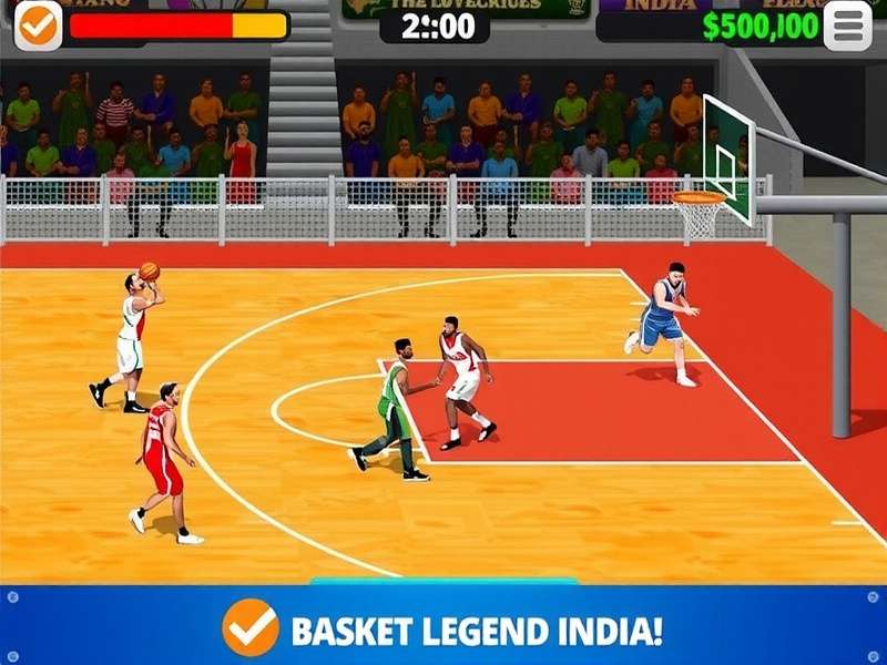 Basket Legend India gameplay screenshot
